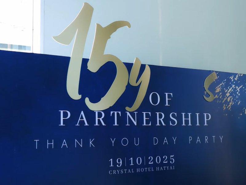 15 YEAR OF PARTNERSHIP THANK YOU DAY PARTY